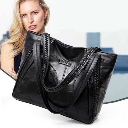 Women's leather handbag