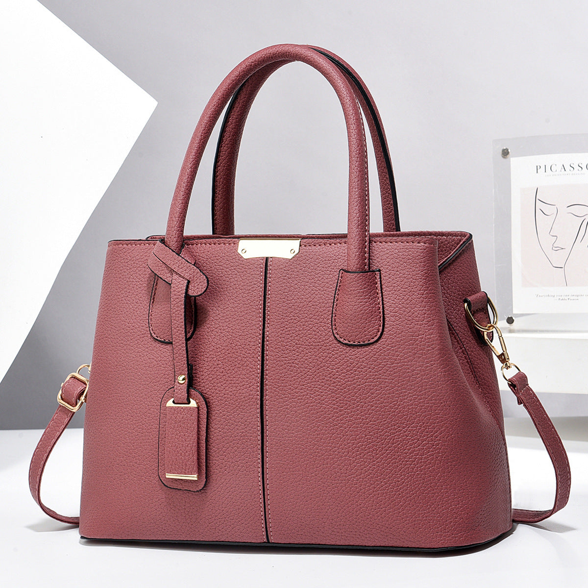 Women PU Leather Handbag