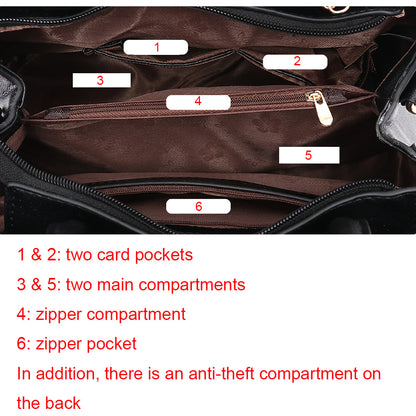 Flower Crossbody Bag Splicing Color