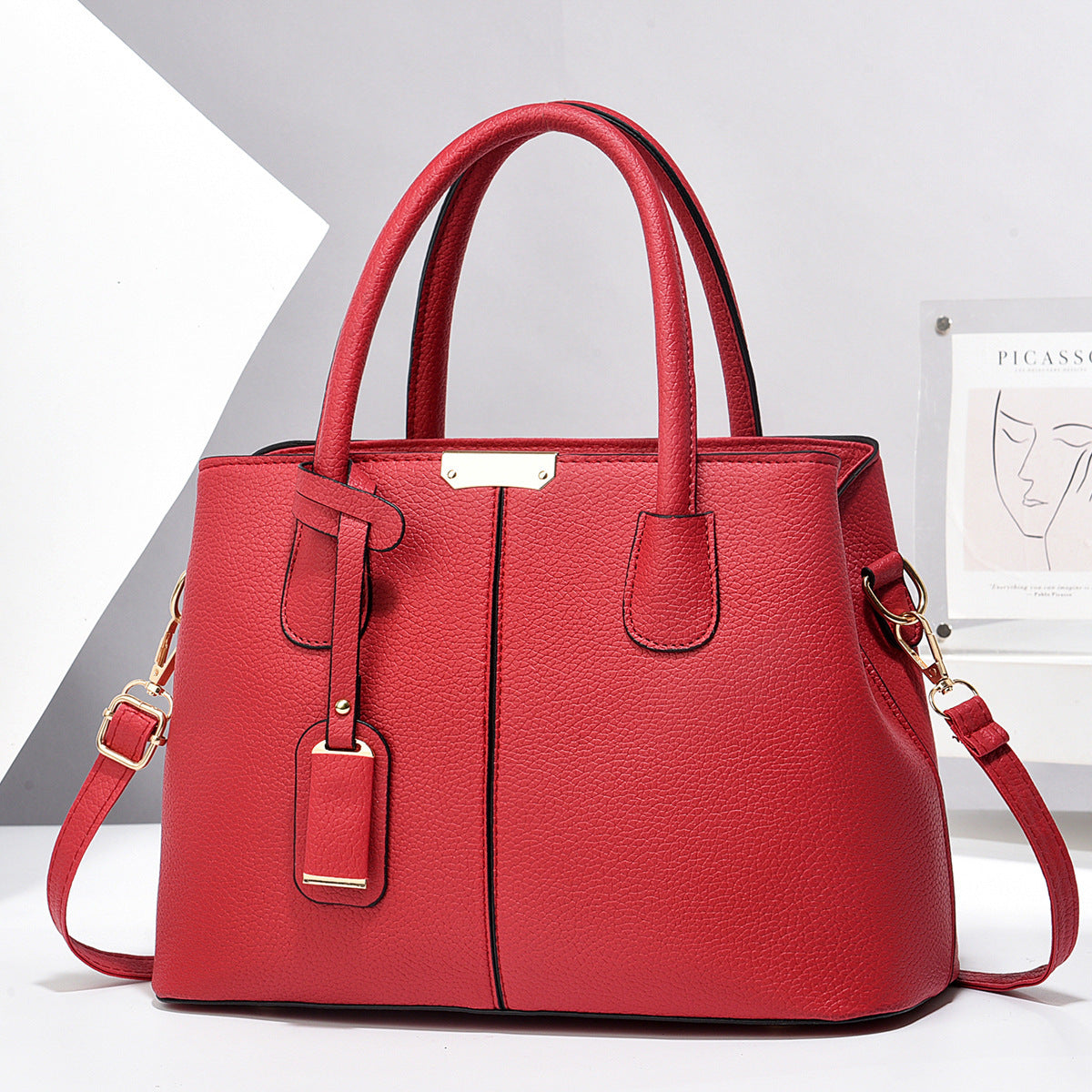 Women PU Leather Handbag