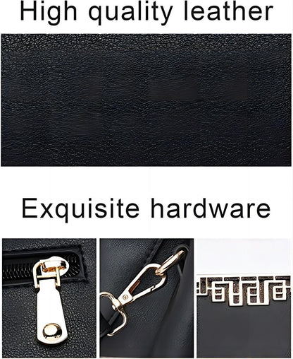 Flower Crossbody Bag Splicing Color