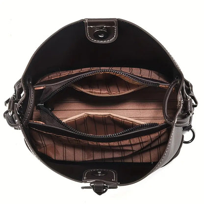 2025 New Genuine Leather Crossbody Bag